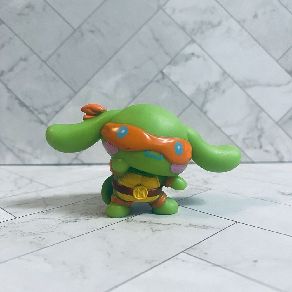 McDonald’s Happy Meal TMNT Hello Kitty And Friends Cinnamonroll As Michelangelo